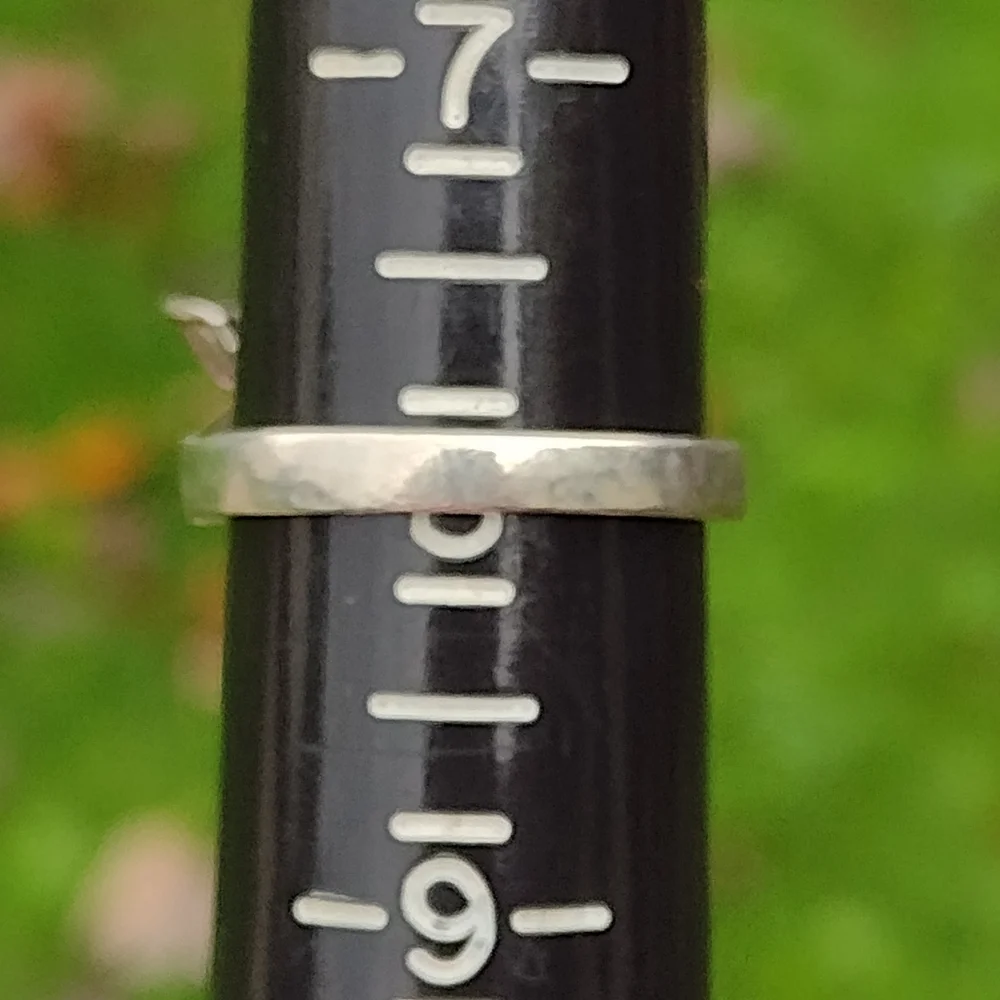 Sterling SIlver ring signed AK opal and pinkstones size 8 Fine Jewelry - Picture 8 of 9